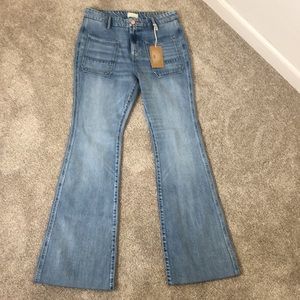 NWT Porter Blue ‘Wanderer Flare’ size 28